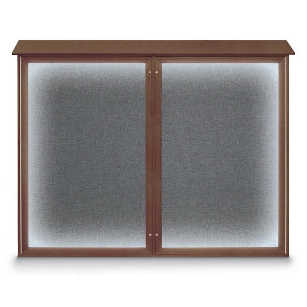 Double Door Enclosed Indoor Letterboard